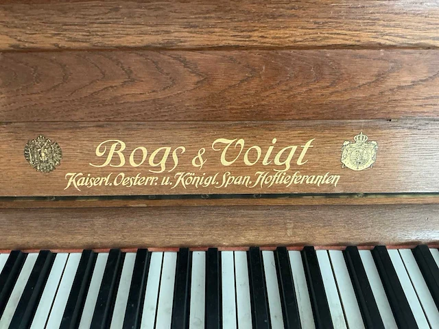 Bogs & voigt piano - afbeelding 7 van  7