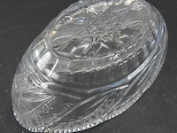 Boheems geslepen kristallen schaal - afbeelding 5 van  5