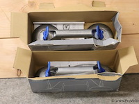 Bohle veribor aluminium zuigheffer met 2 zuignappen - afbeelding 1 van  5
