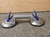 Bohle veribor aluminium zuigheffer met 2 zuignappen - afbeelding 2 van  5