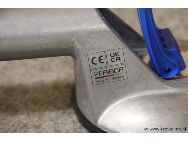 Bohle veribor aluminium zuigheffer met 2 zuignappen - afbeelding 3 van  5