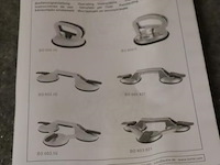 Bohle veribor aluminium zuigheffer met 2 zuignappen - afbeelding 5 van  5