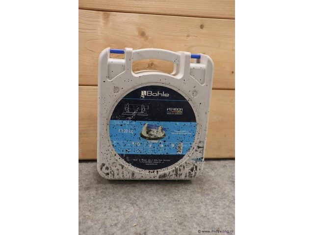 Bohle veribor pomp-zuigheffer bo601g incl. opbergkoffer - afbeelding 4 van  4