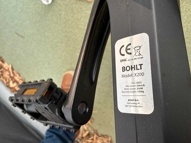 Bohlt x200 elektrische vouwfiets - afbeelding 12 van  13