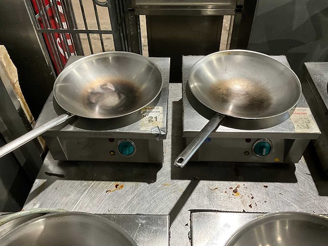 Bohner - ib 10 - inductiewok met wokpan (2x) - afbeelding 1 van  3