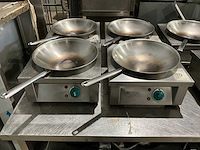 Bohner - ib 10 - inductiewok met wokpan (2x) - afbeelding 1 van  3