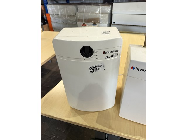 Boiler 10 liter, inventum, edr 10, wit - afbeelding 1 van  4