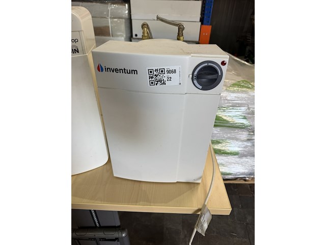 Boiler 10 liter, inventum, edr 10, wit - afbeelding 2 van  4