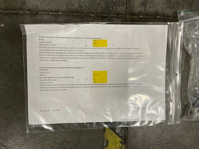 Boiler 300 ltr - afbeelding 5 van  6