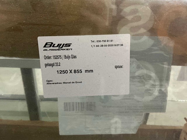 Bok met divers glas - afbeelding 10 van  13