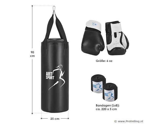 Bokszak set - afbeelding 9 van  9