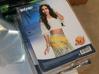 Boland verkleed set danceres 1x geel in ds f - afbeelding 1 van  5