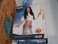 Boland verkleed set danceres 1x paars in ds f - afbeelding 4 van  5