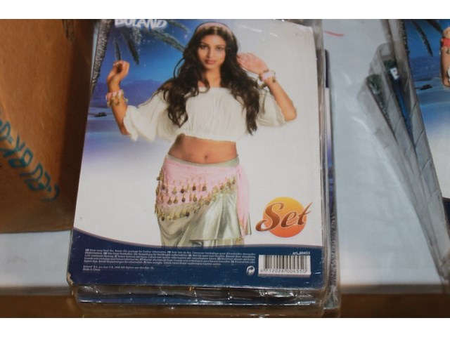 Boland verkleed set danceres 1x rose in ds f - afbeelding 2 van  5