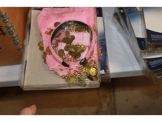 Boland verkleed set danceres 1x rose in ds f - afbeelding 5 van  5