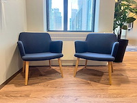 Bolia c3 - 2x design fauteuil - navy - afbeelding 4 van  9