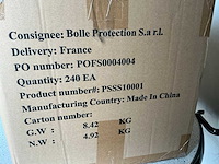 Bollé protective glasses s10 clear pc veiligheidsbril (240x) - afbeelding 6 van  14