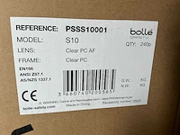 Bollé protective glasses s10 clear pc veiligheidsbril (240x) - afbeelding 5 van  14