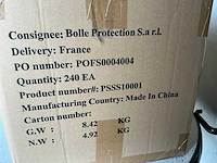 Bollé protective glasses s10 clear pc veiligheidsbril (240x) - afbeelding 4 van  12