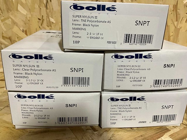 Bolle veiligheidsbril (60x) - afbeelding 3 van  3