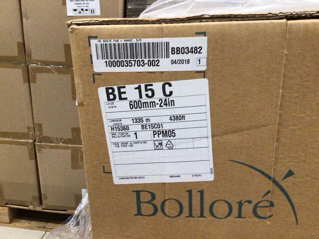 Bolloré be 15 c bolloré be 15 c polyolefine krimpfolie (11x) - afbeelding 2 van  2