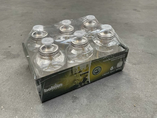 Bolsius doos á 6x6 stuks liquid wax (2x) - afbeelding 1 van  2