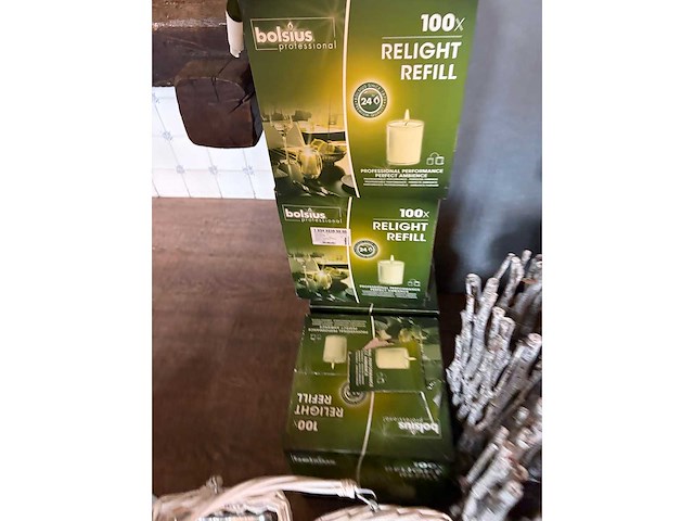 Bolsius relight refill sfeerkaars (400x) - afbeelding 4 van  4