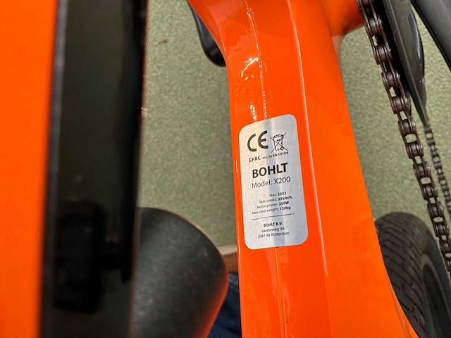 Bolt x200 elektrische vouwfiets - afbeelding 3 van  13