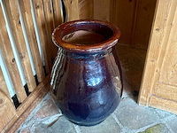 Bolvormige pot keramiek - afbeelding 1 van  2