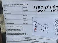 Bolzoni psx6-b6b professionele balenklem voor heftruck - afbeelding 9 van  9