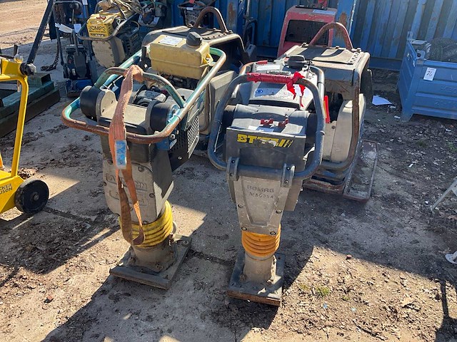 Bomag / ammann trilstamper (2x) - afbeelding 1 van  3