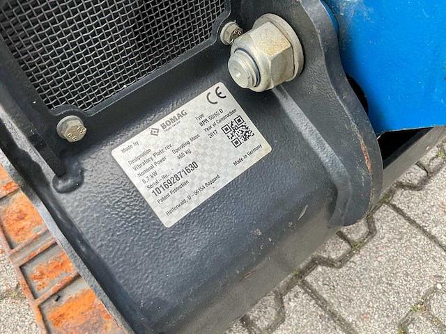 Bomag bpr 60/65d trilplaat - afbeelding 5 van  14