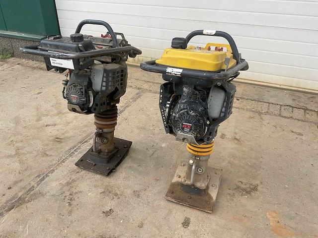 Bomag bt60/4 trilstamper (2x) - afbeelding 1 van  11