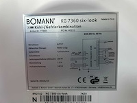 Bomann kg7360 koel-vriescombinatie | bomann gsp 7418 vaatwasser - afbeelding 7 van  9