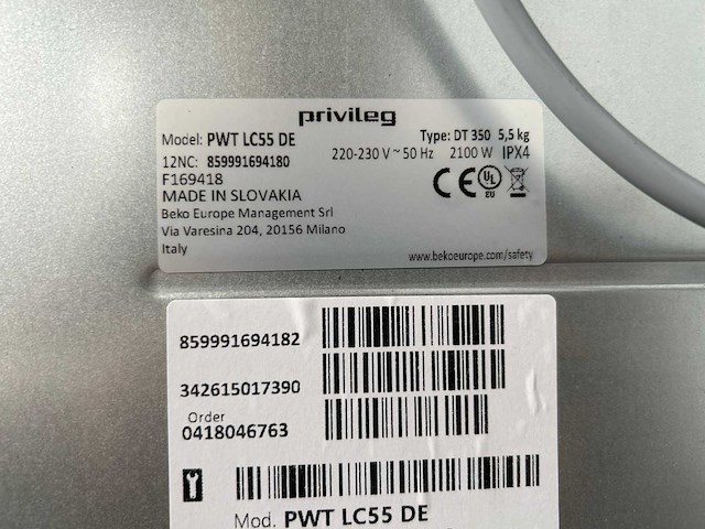 Bomann koelkast | comfee vriezer | miele vaatwasser | privileg wasmachine - afbeelding 10 van  10