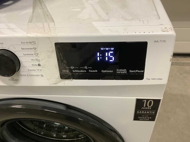 Bomann wa 7175 wasmachine - afbeelding 6 van  6