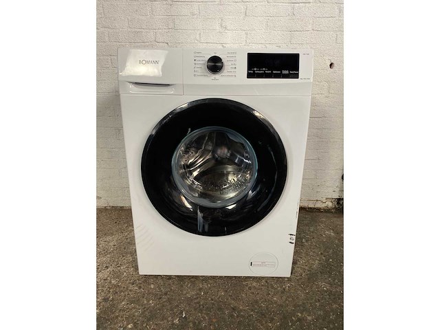 Bomann wa 7185 w wasmachine - 8kg - 1400 toeren - 15 programma's - stoomfunctie - energieklasse a - duits display - afbeelding 4 van  13