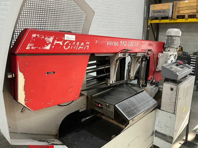 Bomar - transverse 510.330 ga - metal vertical band sawing machine - 2007 - afbeelding 5 van  7