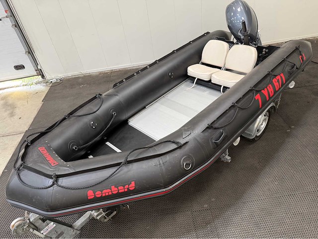 Bombard - c4 - rib boot - yamaha 40 pk - inclusief pega trailer - 2019 - afbeelding 24 van  28