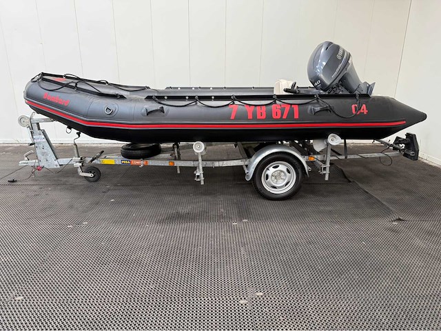Bombard - c4 - rib boot - yamaha 40 pk - inclusief pega trailer - 2019 - afbeelding 22 van  28