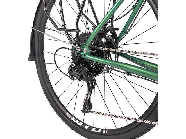 Bombtrack arise tour metallic groen - maat m 52 cm racefiets - afbeelding 6 van  6