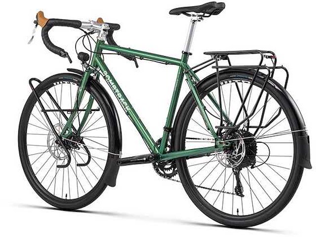 Bombtrack arise tour metallic groen - maat m 52 cm racefiets - afbeelding 5 van  8