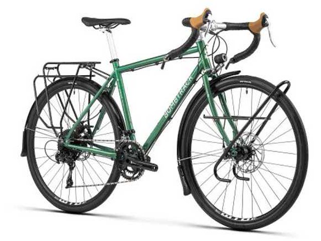 Bombtrack arise tour metallic groen - maat s 49 cm racefiets - afbeelding 7 van  11
