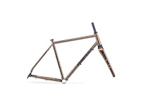 Bombtrack audax frame fork kit metallic dark brown l - 55 frameset - afbeelding 1 van  9