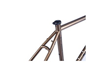 Bombtrack audax frame fork kit metallic dark brown l - 55 frameset - afbeelding 7 van  9