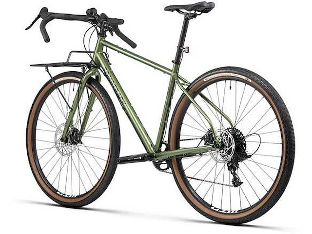 Bombtrack beyond 2 matt metallic green maat xl (56) gravelfiets - afbeelding 4 van  7