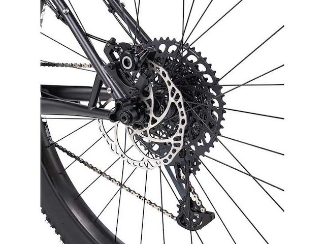 Bombtrack beyond+ adv 2025 matt black maat m (46 cm) mountainbike - afbeelding 8 van  11