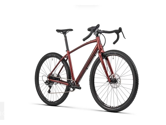 Bombtrack beyond al apex matt metallic red maat s gravelfiets - afbeelding 1 van  8