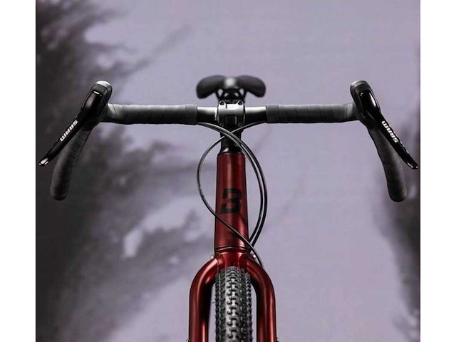 Bombtrack beyond al apex matt metallic red maat s gravelfiets - afbeelding 8 van  8