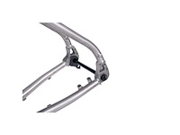 Bombtrack beyond ti frame fork kit titanium/black l - 52 frameset - afbeelding 6 van  9